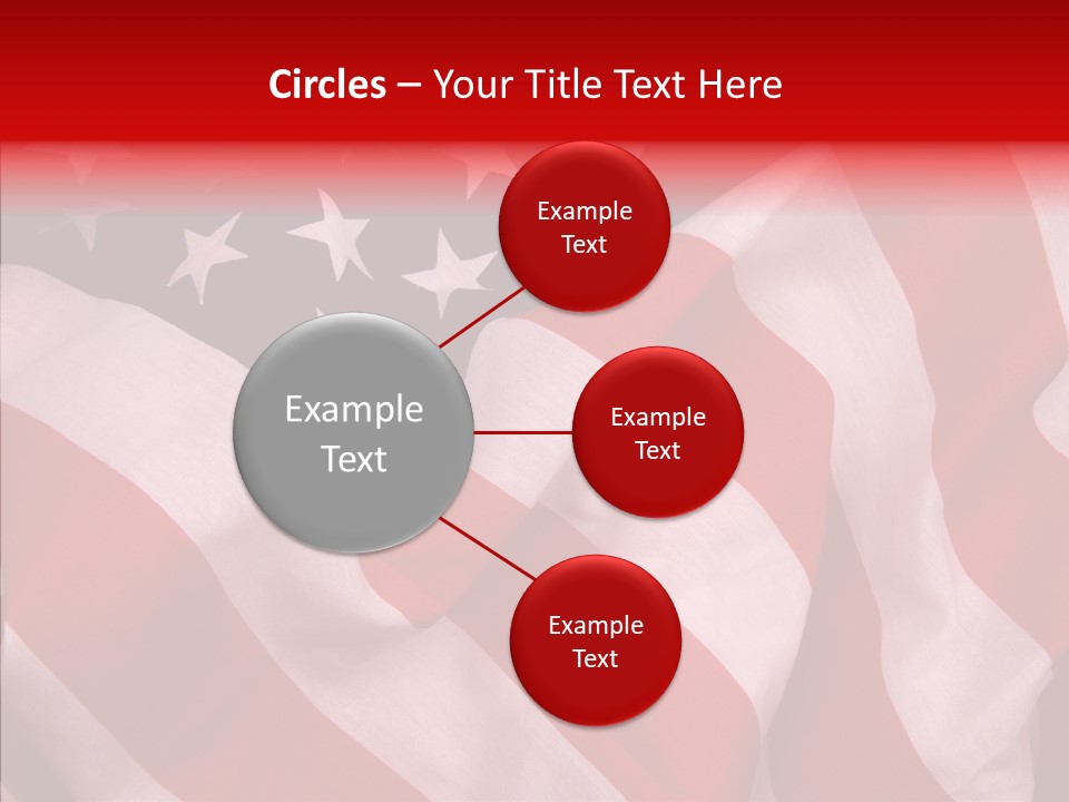 White Background Sharing Elder PowerPoint Template