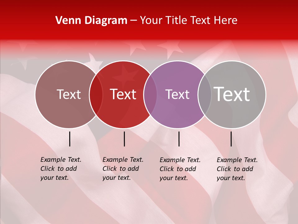 White Background Sharing Elder PowerPoint Template