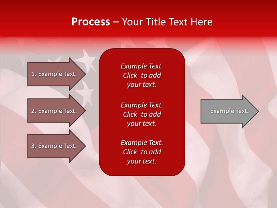 White Background Sharing Elder PowerPoint Template