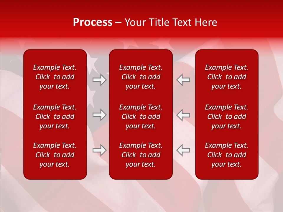 White Background Sharing Elder PowerPoint Template