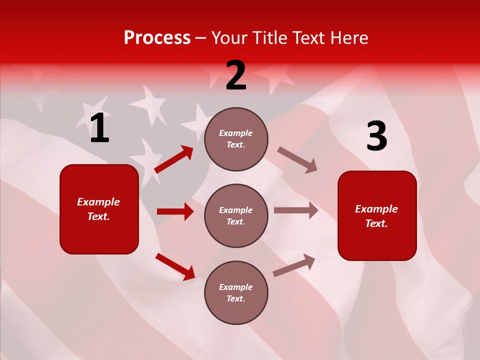 White Background Sharing Elder PowerPoint Template