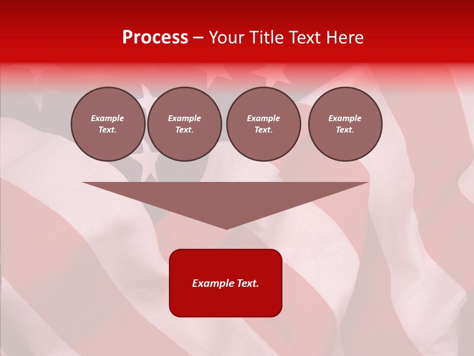 White Background Sharing Elder PowerPoint Template