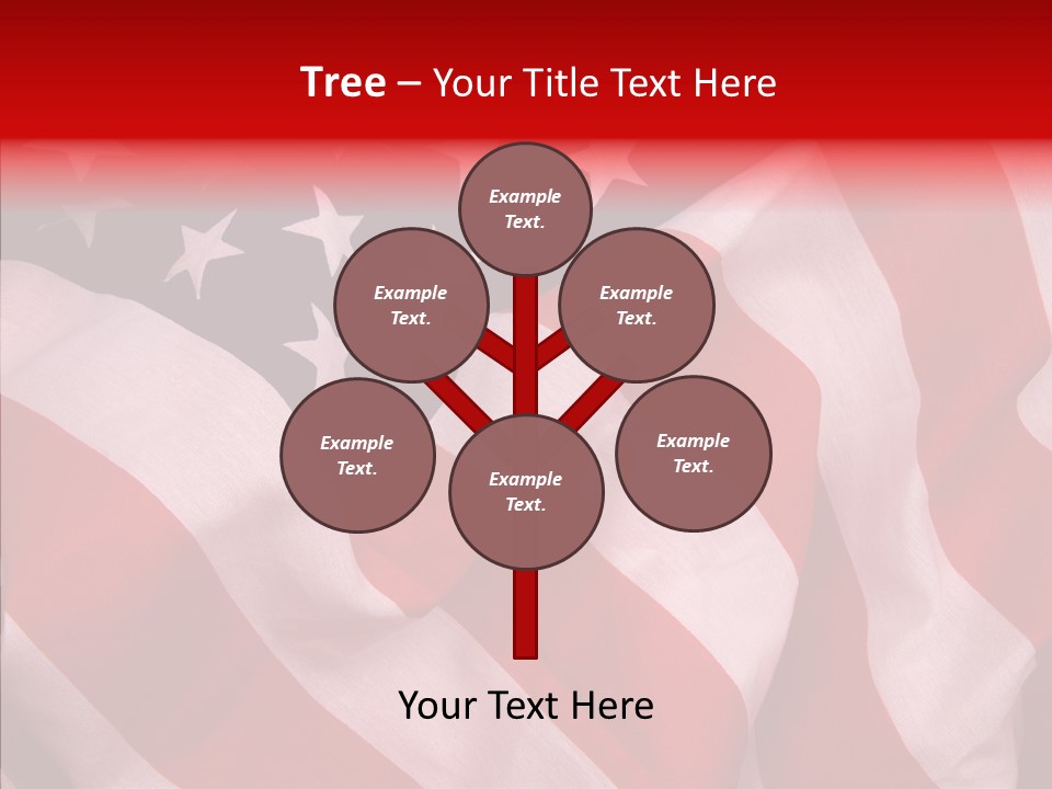 White Background Sharing Elder PowerPoint Template