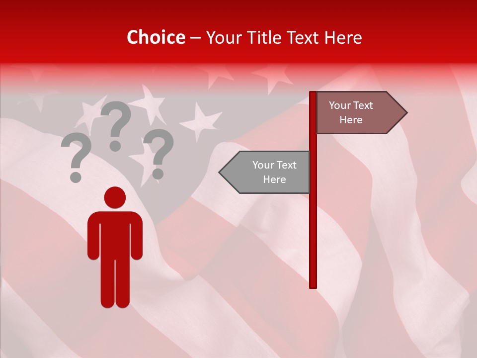 White Background Sharing Elder PowerPoint Template