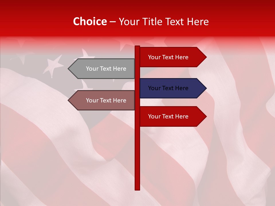 White Background Sharing Elder PowerPoint Template