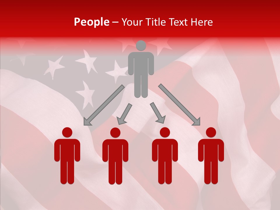 White Background Sharing Elder PowerPoint Template