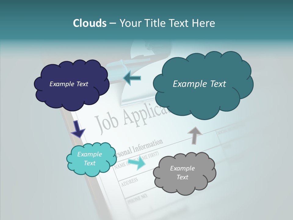 Assistance Hand Background PowerPoint Template