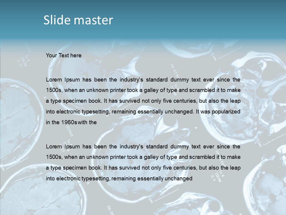 Female Grandmother Holding Hands PowerPoint Template