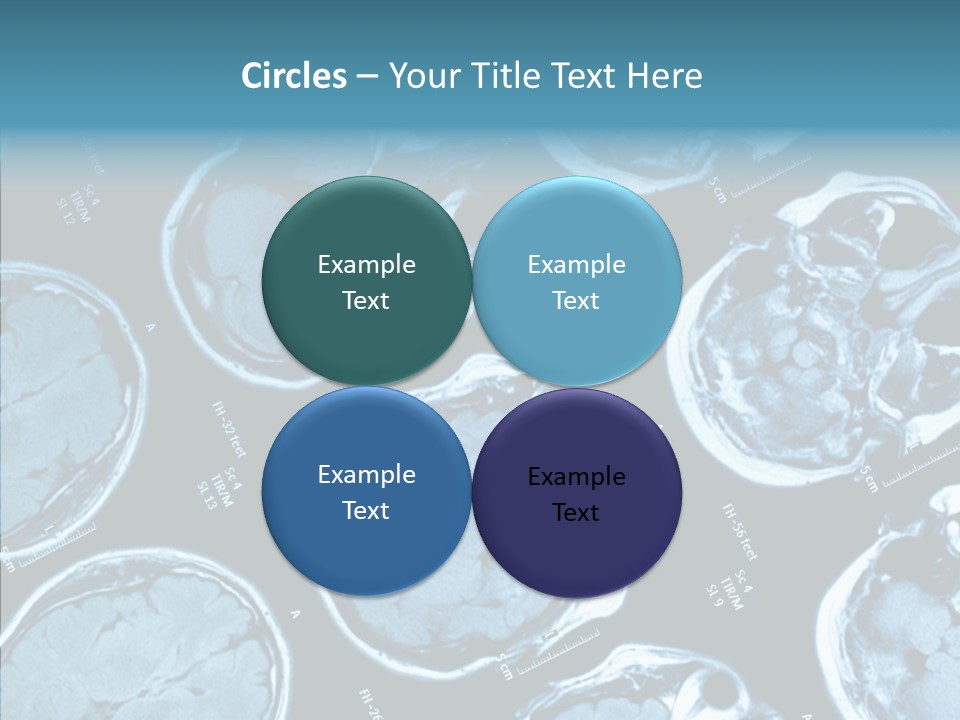 Female Grandmother Holding Hands PowerPoint Template