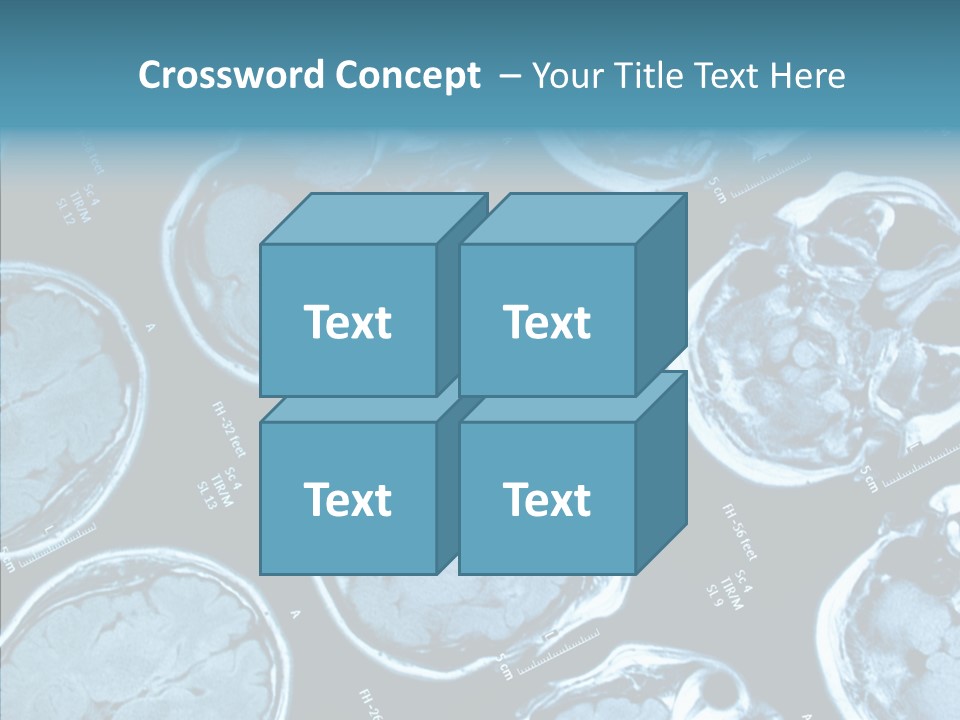 Female Grandmother Holding Hands PowerPoint Template