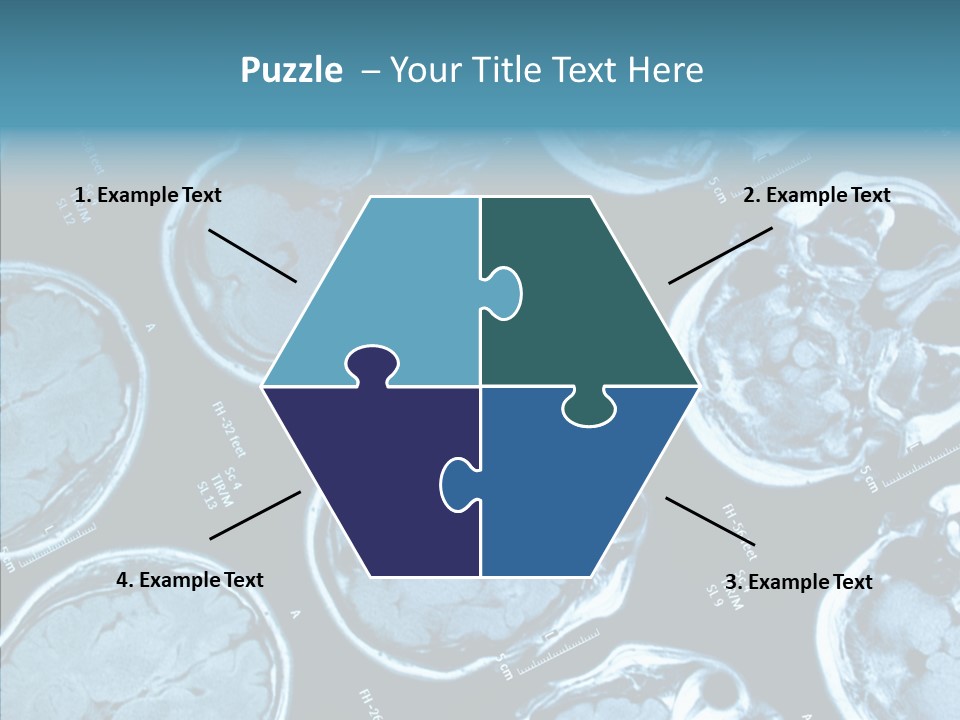 Female Grandmother Holding Hands PowerPoint Template