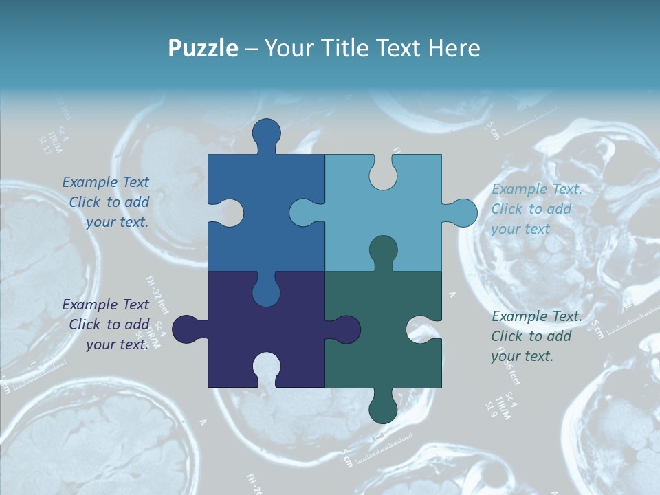 Female Grandmother Holding Hands PowerPoint Template