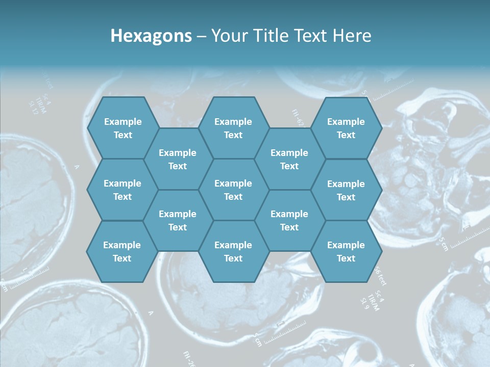 Female Grandmother Holding Hands PowerPoint Template