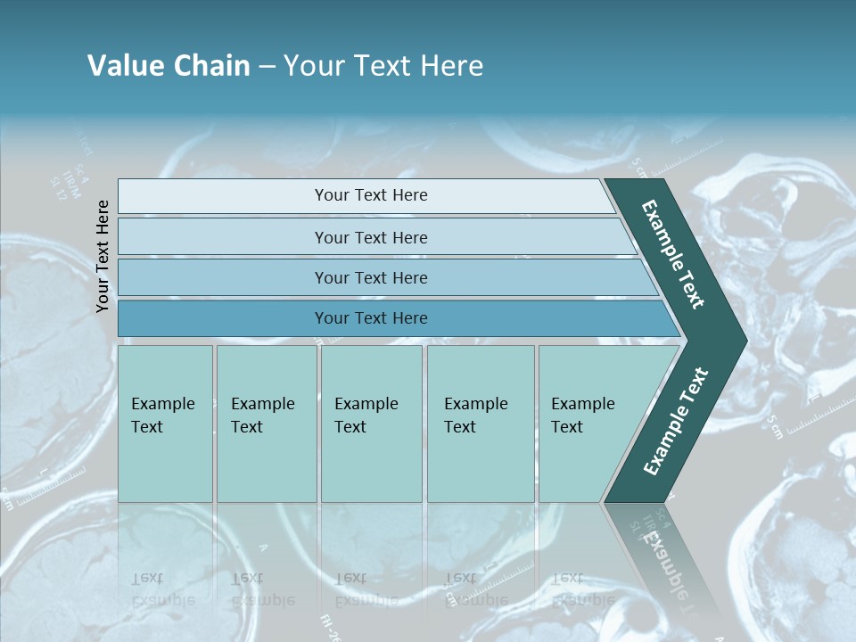 Female Grandmother Holding Hands PowerPoint Template