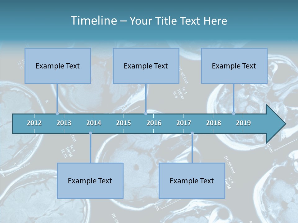 Female Grandmother Holding Hands PowerPoint Template
