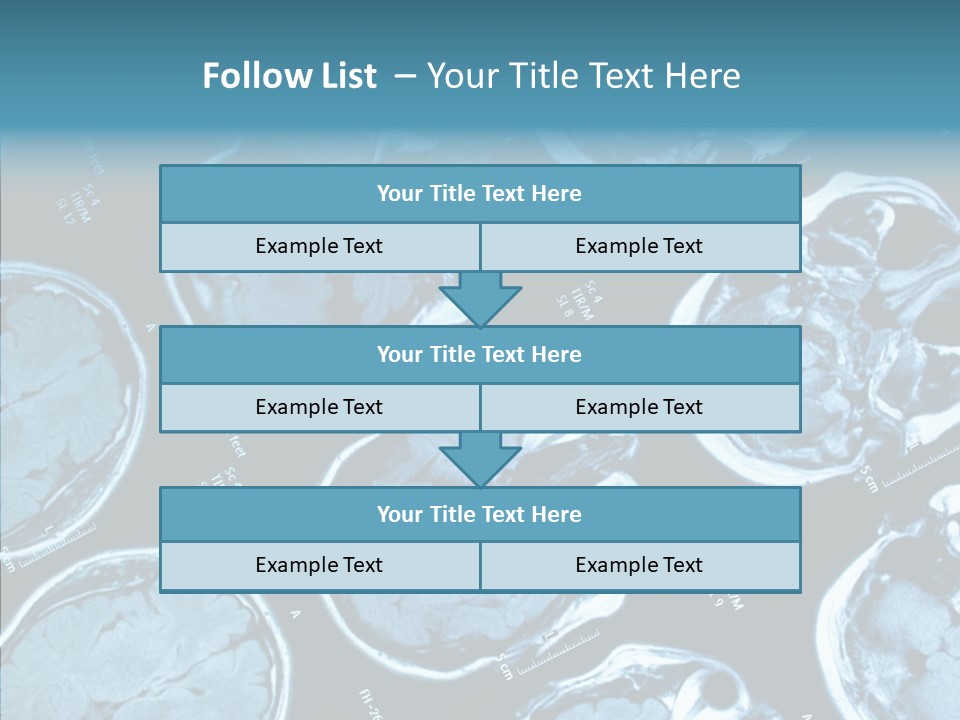 Female Grandmother Holding Hands PowerPoint Template