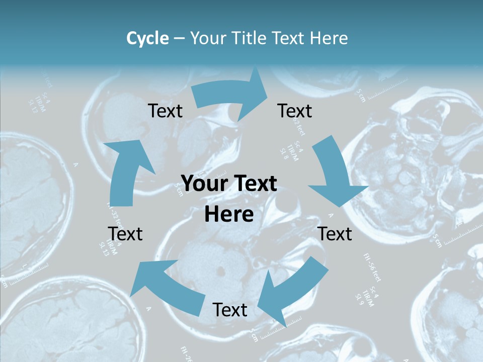 Female Grandmother Holding Hands PowerPoint Template