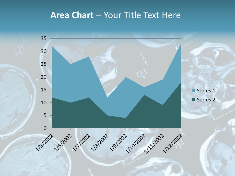 Female Grandmother Holding Hands PowerPoint Template