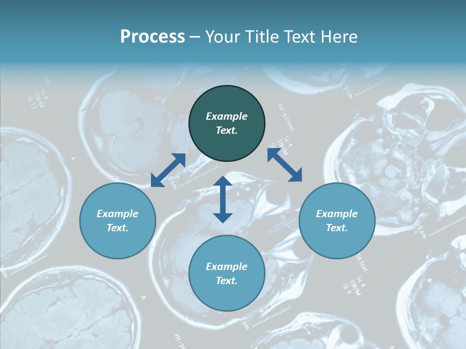 Female Grandmother Holding Hands PowerPoint Template