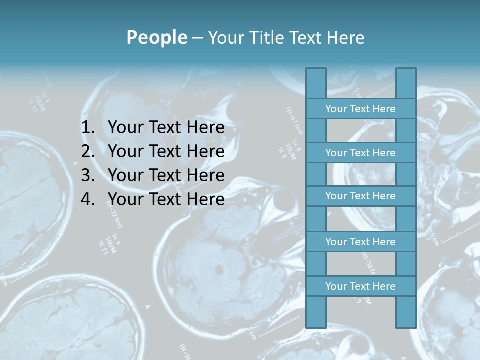 Female Grandmother Holding Hands PowerPoint Template