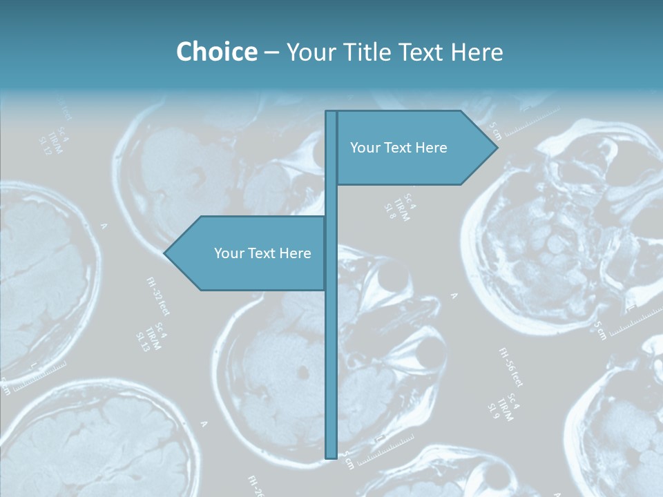 Female Grandmother Holding Hands PowerPoint Template