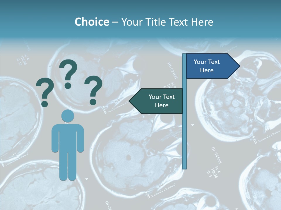 Female Grandmother Holding Hands PowerPoint Template