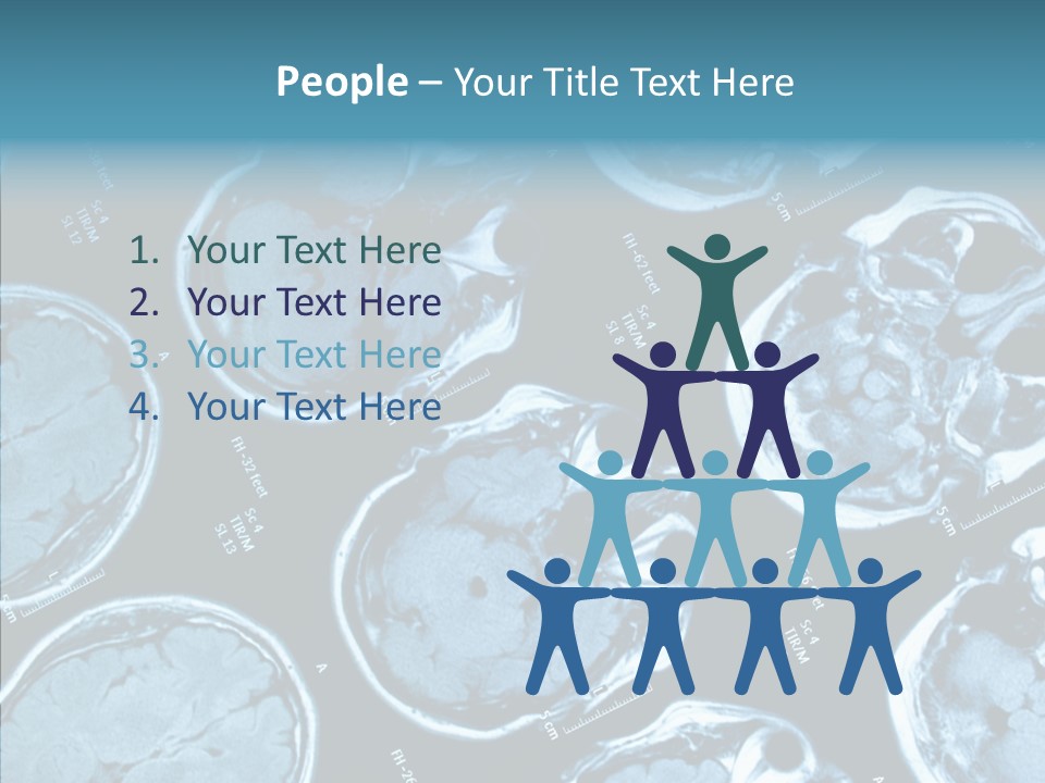 Female Grandmother Holding Hands PowerPoint Template