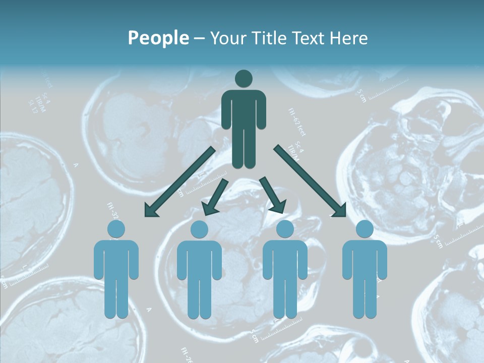 Female Grandmother Holding Hands PowerPoint Template