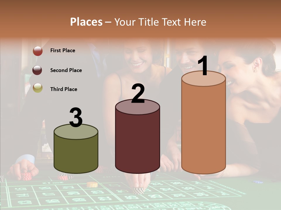 Elderly White Background PowerPoint Template