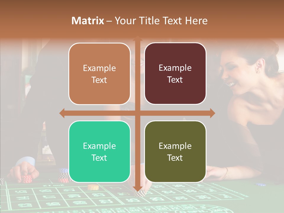 Elderly White Background PowerPoint Template