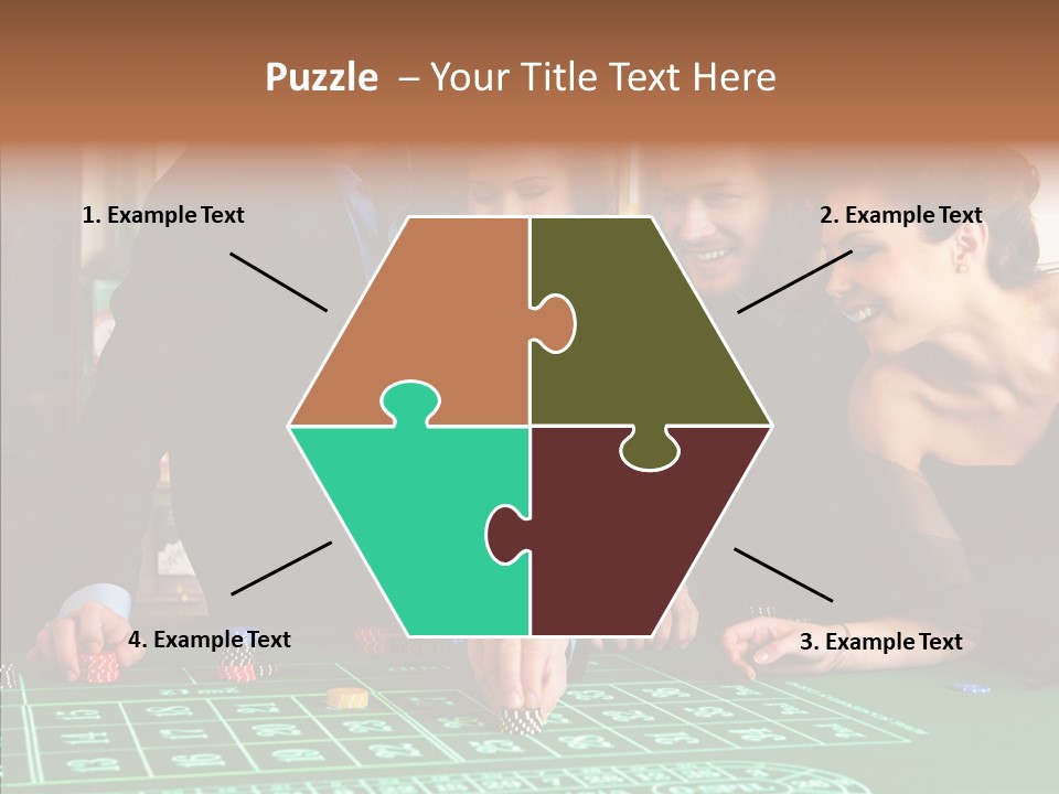 Elderly White Background PowerPoint Template