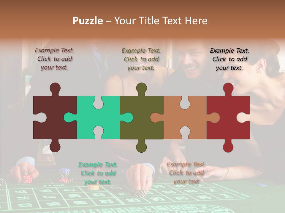 Elderly White Background PowerPoint Template