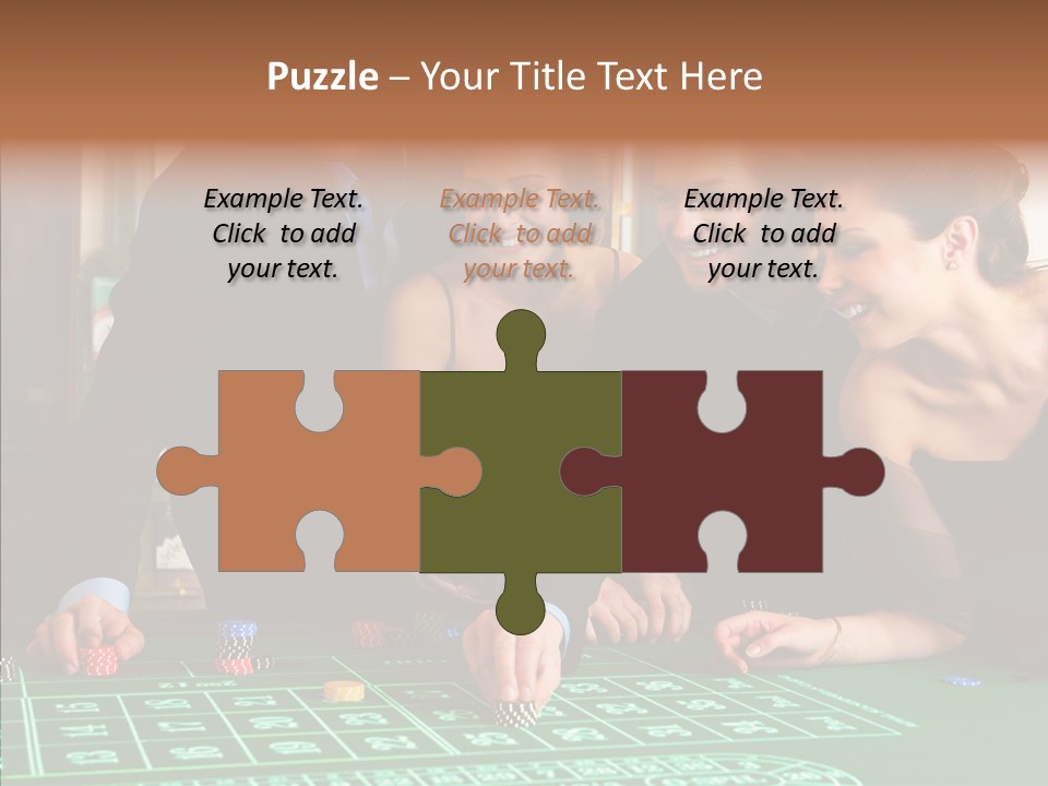 Elderly White Background PowerPoint Template