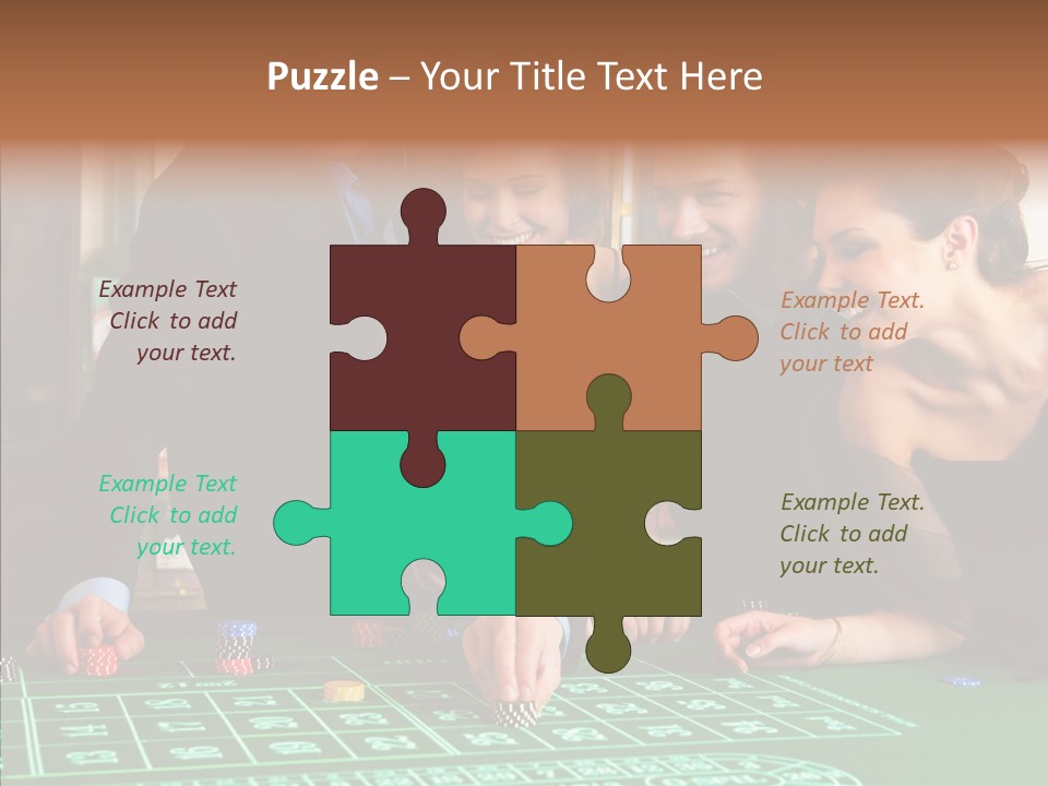 Elderly White Background PowerPoint Template