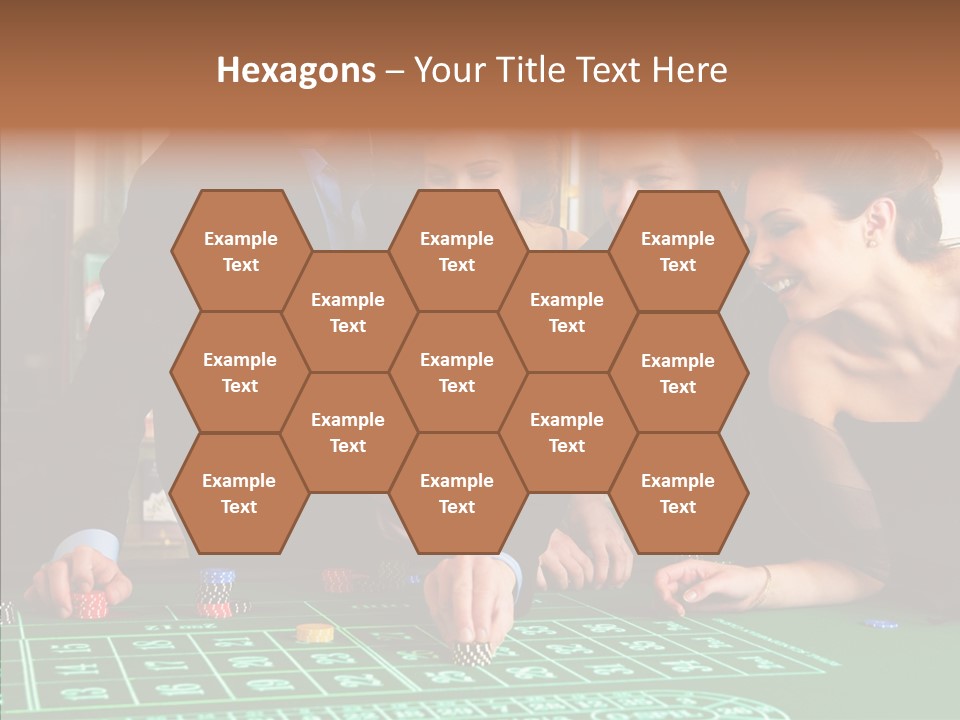 Elderly White Background PowerPoint Template