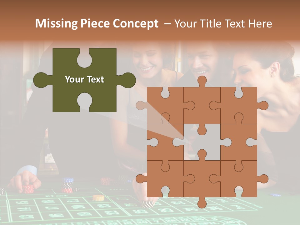 Elderly White Background PowerPoint Template