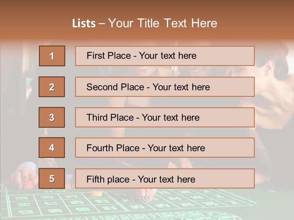 Elderly White Background PowerPoint Template