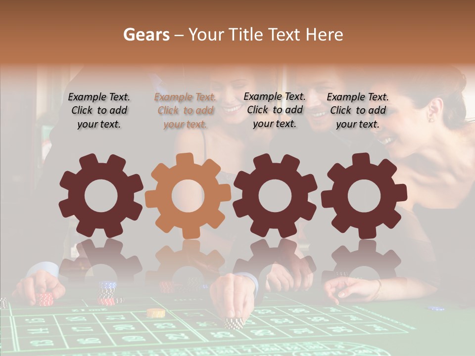 Elderly White Background PowerPoint Template