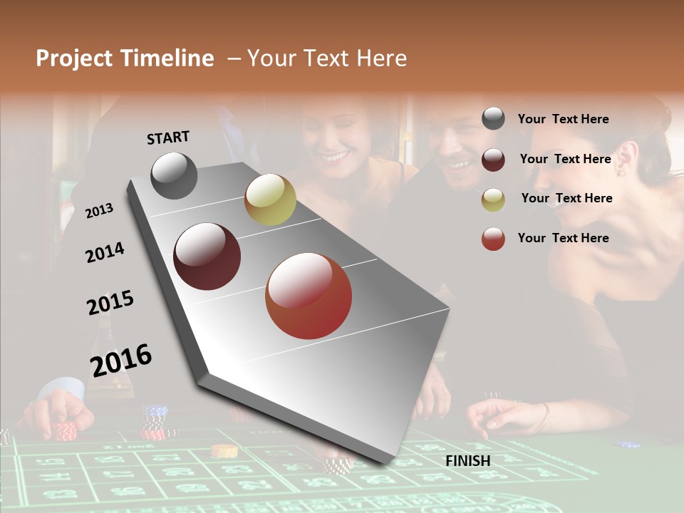 Elderly White Background PowerPoint Template