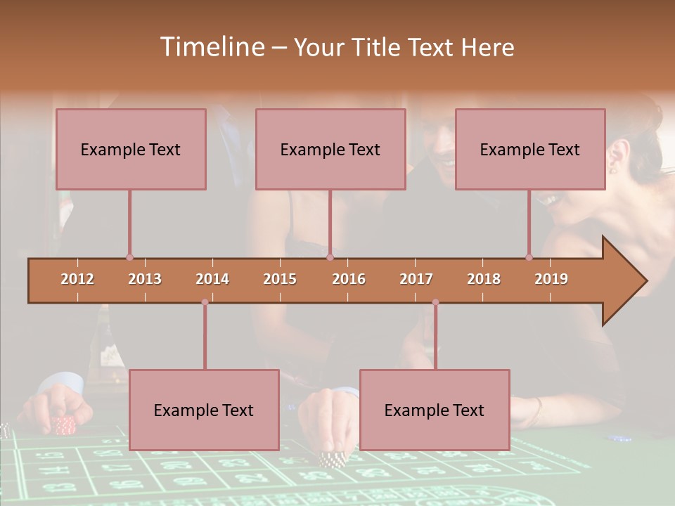 Elderly White Background PowerPoint Template
