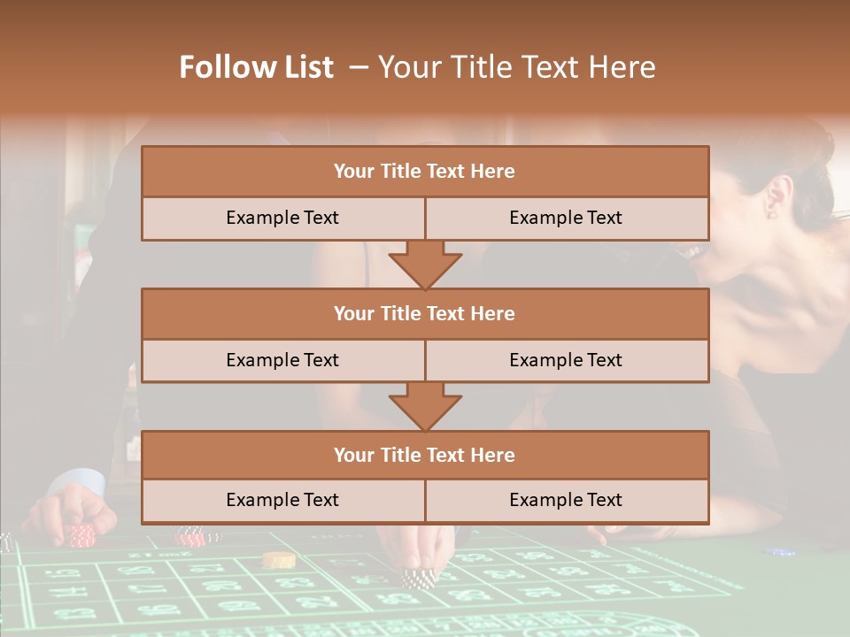 Elderly White Background PowerPoint Template