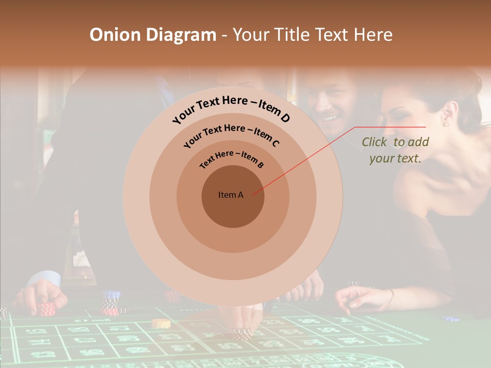 Elderly White Background PowerPoint Template