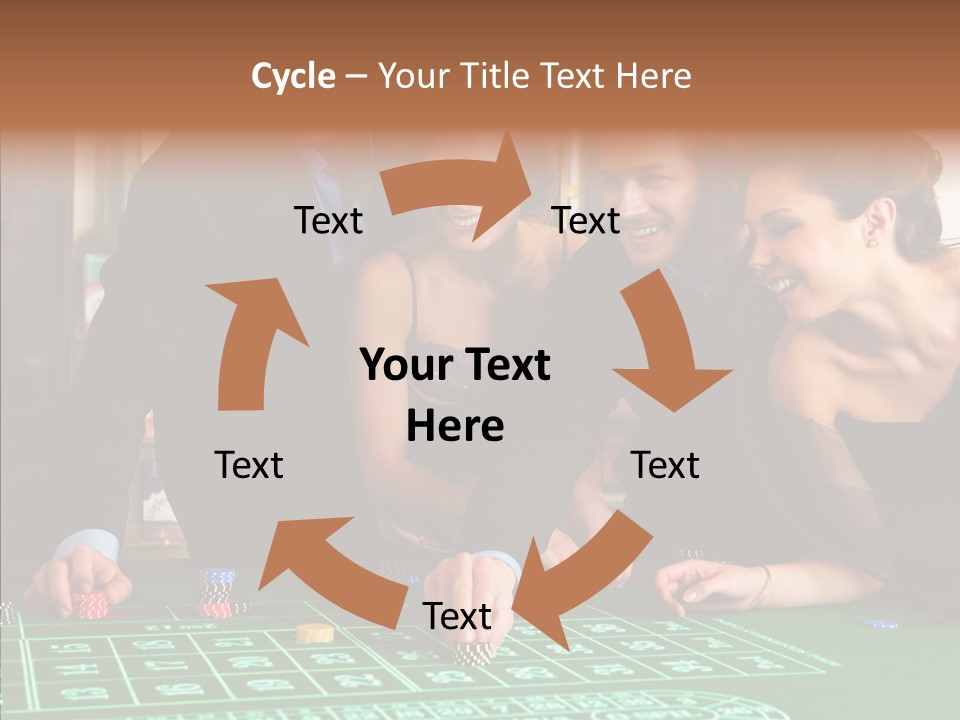 Elderly White Background PowerPoint Template