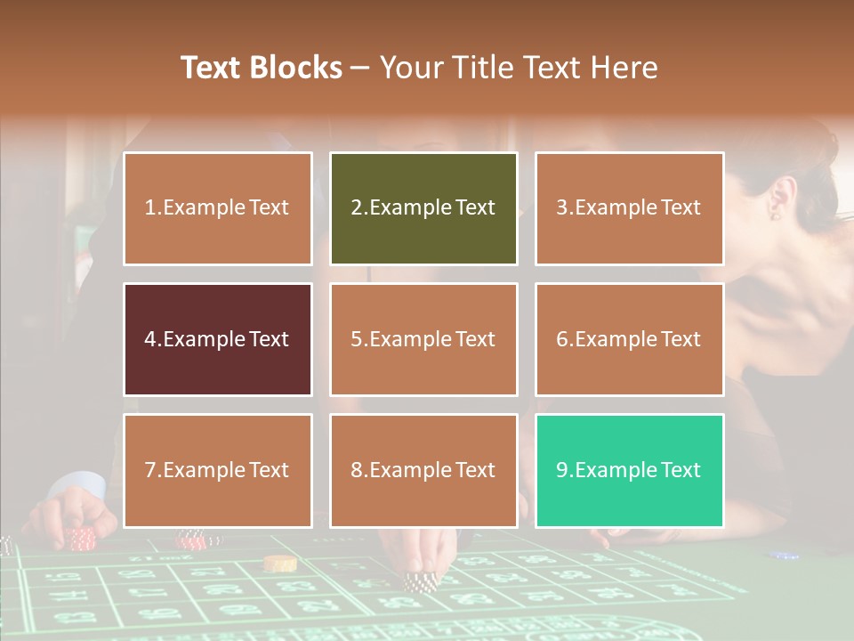 Elderly White Background PowerPoint Template