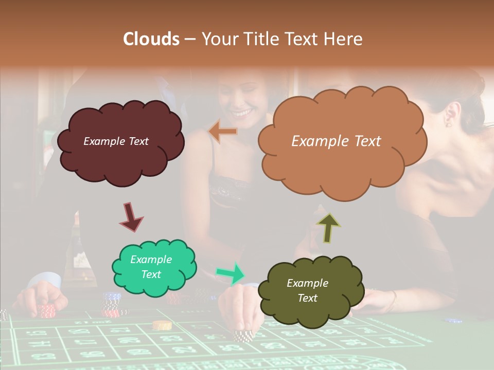 Elderly White Background PowerPoint Template