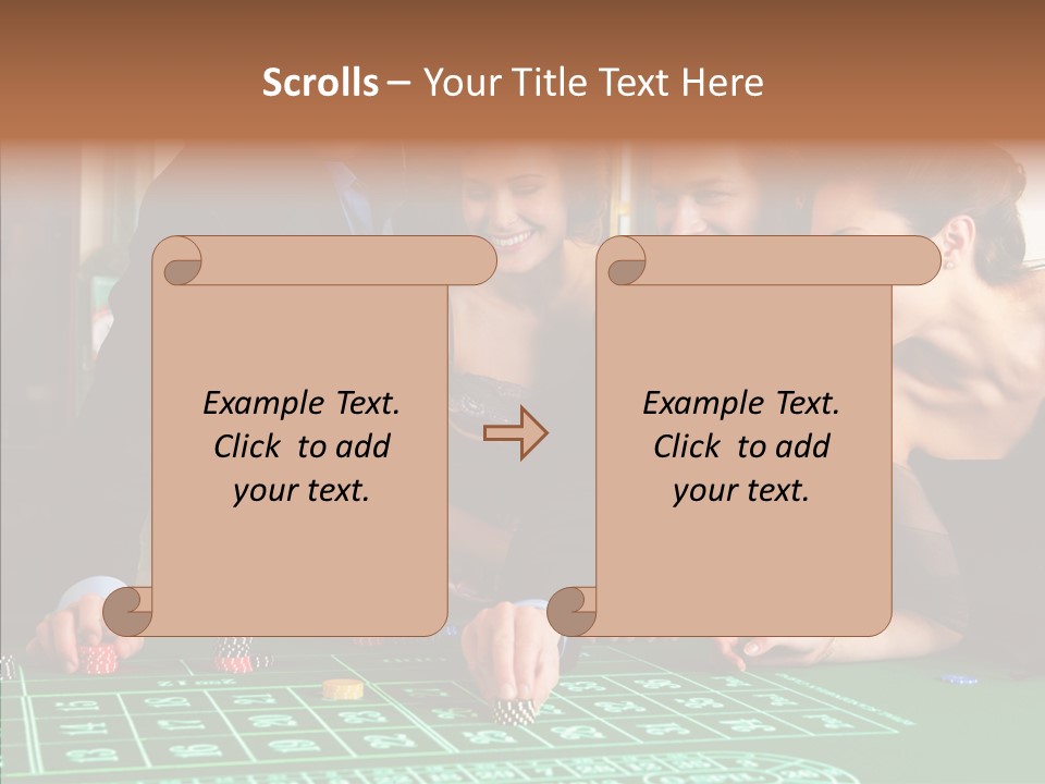 Elderly White Background PowerPoint Template