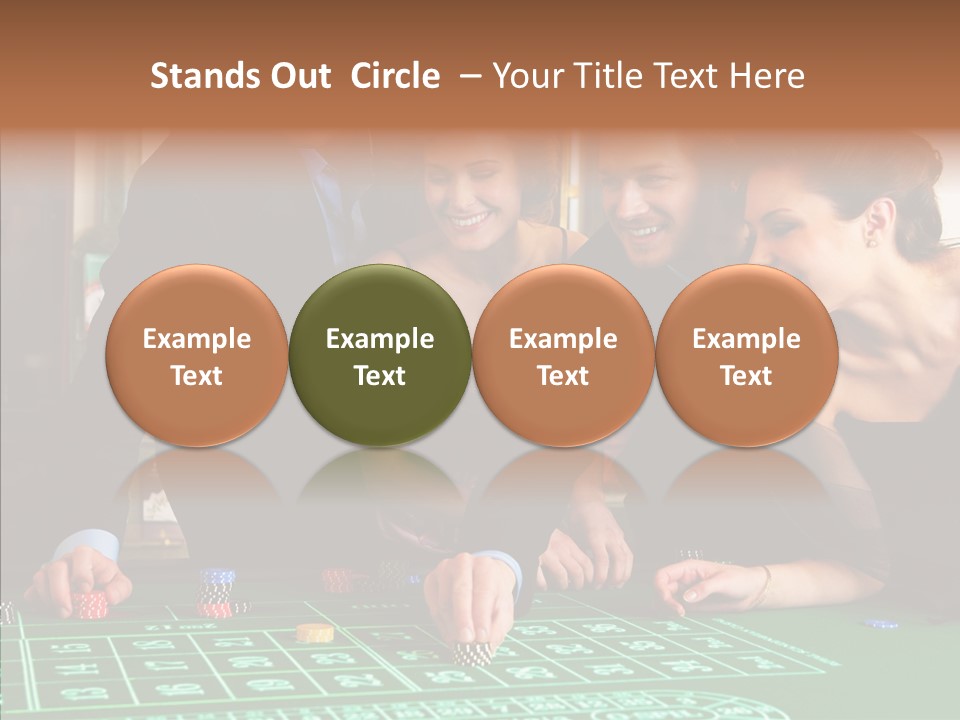 Elderly White Background PowerPoint Template