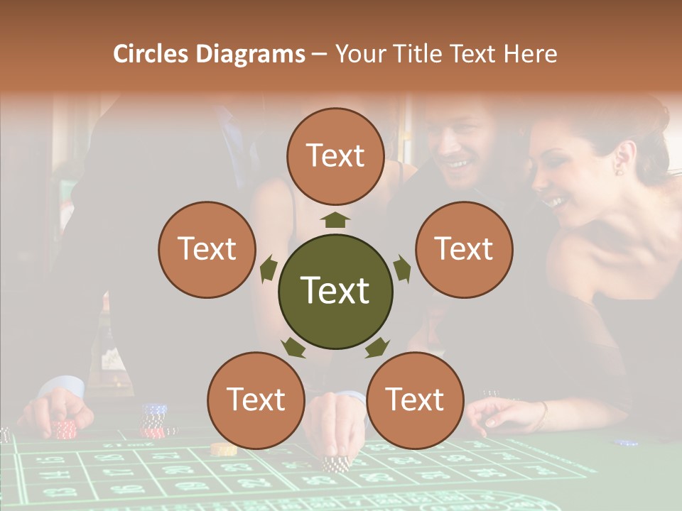 Elderly White Background PowerPoint Template