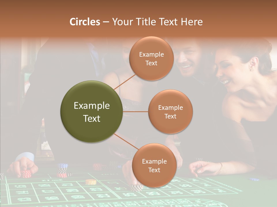 Elderly White Background PowerPoint Template