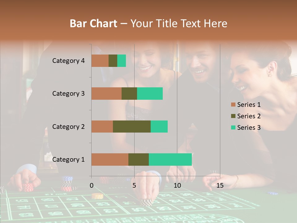 Elderly White Background PowerPoint Template